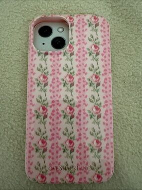 kPhone 17e Case-Mate x LoveShackFancy - Blooming Heirloom w/MagSafe